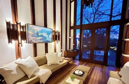 Eden Isle House | Fay Jones Historical A-Frame Luxury Design