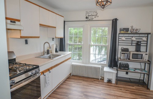 Wantage House | Front Lake House View. Sleeps up to 4.Convenient location. Unit#2. NoLake access