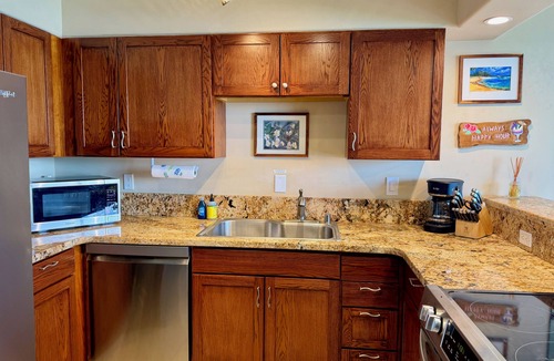 Poipu Condo | Fully Renovated Oceanfront with Air Cond. Ground Floor Unit with Spacious Lanai!