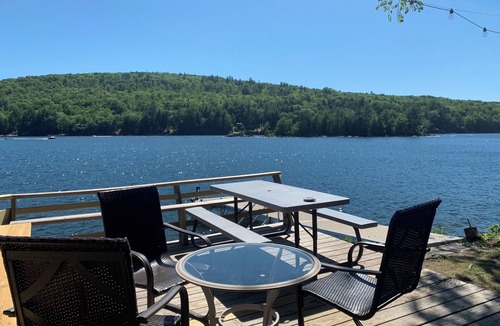 Lucerne-in-Maine House | Gathering Home on Phillips Lake en route to Acadia-New Heat pumps