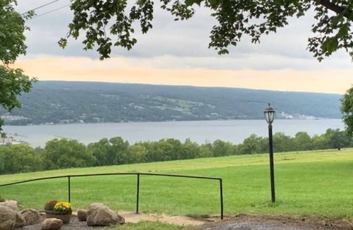 Montour Falls House | GORGEOUS SENECA LAKE & WATKINS GLEN VILLAGE VIEW!