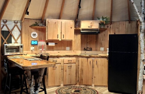 Olmstedville Cabin | Gorgeous Yurt in the Adirondacks for a Unique Glamping Getaway near Minerva, New York