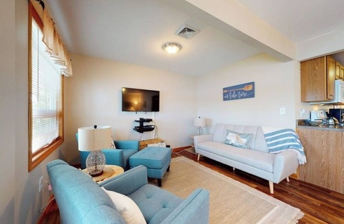The Bays House | Homey lakeside property w/one house, two cottages, mtn. views, & private beach