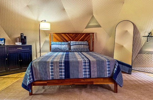Gilboa Cabin | Idyllic Geodesic Dome Sanctuary near Schoharie Creek in New York