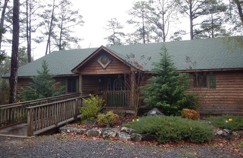 Mount Ida Cottage | Lake view three bedroom, three bath cottage with private hot tub overlooking Lake Ouachita. by RedAwning
