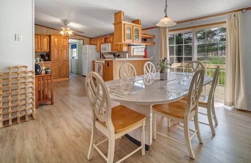Seneca Falls House | Lakefront at its finest—two homes, a private beach, and spectacular Cayuga Lake views.