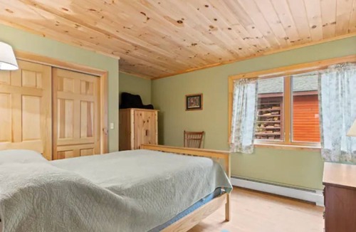Indian Lake House | Lakefront home on Lake Abanakee with great views, cozy living room, pet friendly