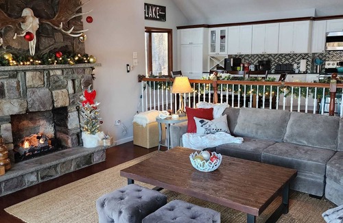 Gouldsboro House | Lakefront * Hot Tub * Canoes * Game Room * Wood FP