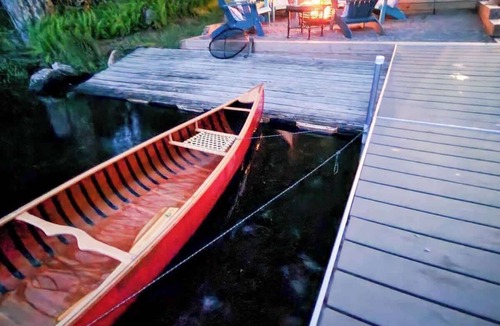 Gouldsboro House | Lakefront * Hot Tub * Canoes * Game Room * Wood FP