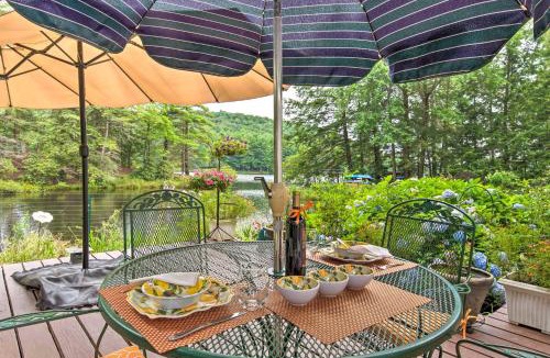 Bear Creek Village Apartment | Lakefront Poconos Retreat w/Hot Tub, Near Hiking!