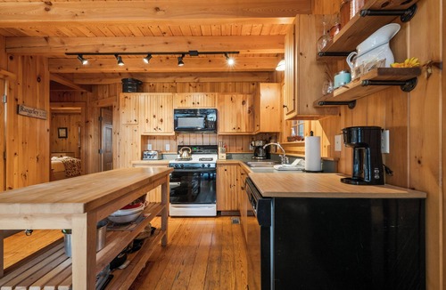 Oquossoc House | Lakefront Retreat on Rangeley Lake w/Dock, Hot Tub & Fishing Access