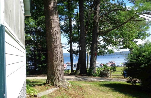 Hebron Cottage | Lakeside Cottage with Private Shared Sandy Beach on Newfound Lake.