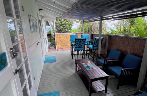 Lanikai House | Lanikai Ocean Front Duplex Bungalow. AMAZING Location. Private ocean steps.