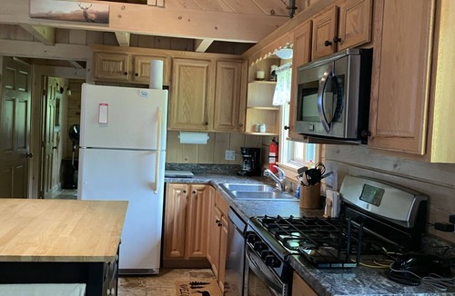 Newry Cabin | Log cabin~hike, hunt, ski,with direct snowmobile trail access and outdoor sauna.
