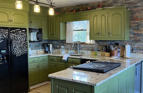 Elk Park House | Long range views. Sleeps 10! Hot tub, game tables and close to everything!