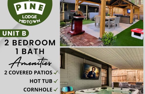 Piedmont Heights House | LUX Oasis 4 Bed2 Bath Hot Tub 3 Patio