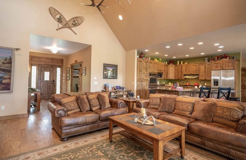 Bigfork House | Luxury Lake View House: 15 acres, stunning views, 3 ponds, kayak, canoe, dock