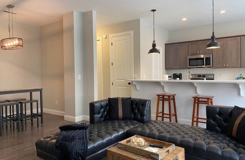 Glens Falls Apartment | Luxury Loft/King Bed - Civic Center/Cafe/Brewery/Farmers Market - FREE Gar Park