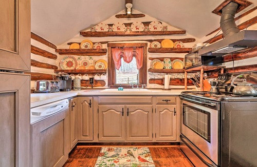 Seisholtzville Cabin | Macungie Cabin w/Fireplace Near Bear Creek Skiing