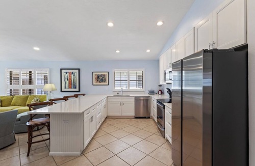 Naples Park House | Milano Vacation Rental: Newly Renovated 3-BR Home with Private Pool, Hot Tub, and Pet-Friendly Front Yard. Minutes from Vanderbilt Beach