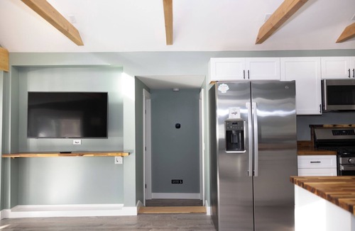 Hermon House | Modern Hermon Pond Retreat: 25ft to Shore, 15m to Bangor, Fishing & Kayak Launch