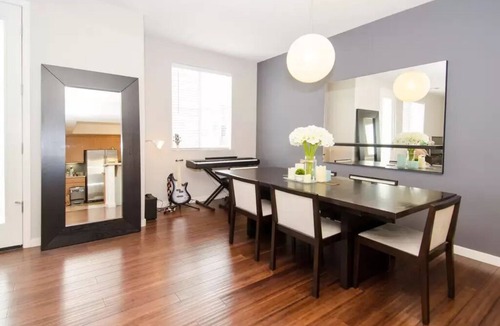 Northside House | Modern LUXE 2B-2.5B townhome near downtown San Jose with AC and Peloton Bike