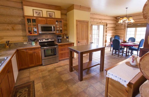 Town of Webb House | Moon Over Moose Luxury Log Home