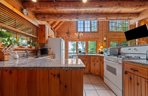 Rangeley Plantation House | Mooselook Margaritaville | Private Waterfront Mooselookmeguntic Lake | Dock, Mooring, Kayaks