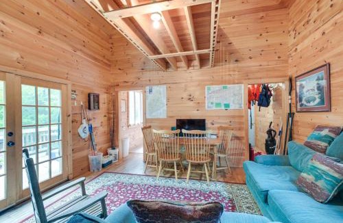 Harmony House | Near Snowmobiling: Secluded Harmony Cabin w/Deck!