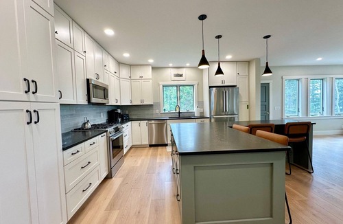 Sebascodegan Island House | New Listing! Peaceful Oceanfront Home with Dock, Decks, and Shore Access in Cundy’s Harbor