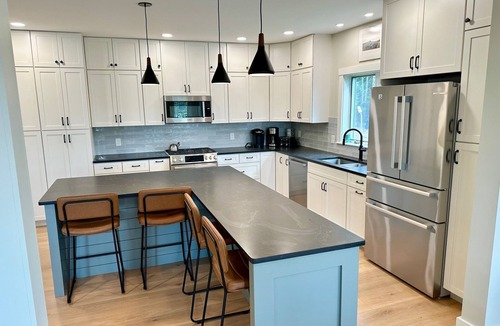 Sebascodegan Island House | New Listing! Peaceful Oceanfront Home with Dock, Decks, and Shore Access in Cundy’s Harbor