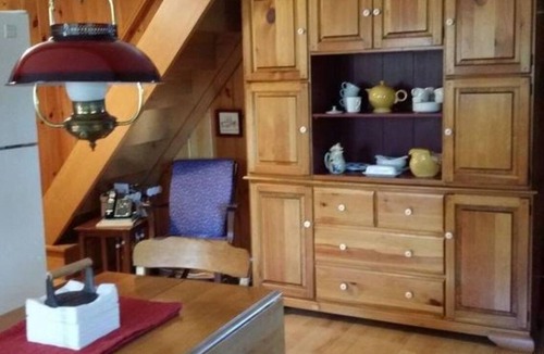 Stockton Springs Cabin | Ocean front Early 20th Century Knotty pine Cabin on scenic Penobscot Bay