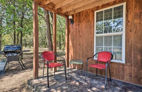 Nashoba Cabin | Peaceful 'Black Fork Cabin 1' - Fish On-Site!