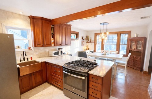 Nutley House | Perfect New York New Jersey Stadium Retreat: Hot Tub, Game Room & Outdoor BBQ