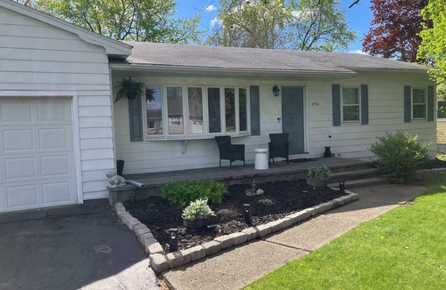 Lorenz Park House | Pet friendly 3-bedroom. About a mile from downtown. Fenced-in backyard.