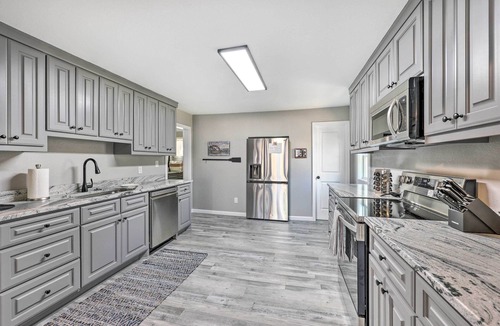 Rockwell House | Private Dock & Deck: Lakefront Hot Springs Home!