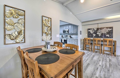 Rockwell House | Private Dock & Deck: Lakefront Hot Springs Home!