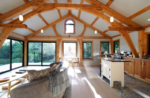 Spring Mills Cottage | Private Escape: Gorgeous Cabin on 20 acres overlooking pond.