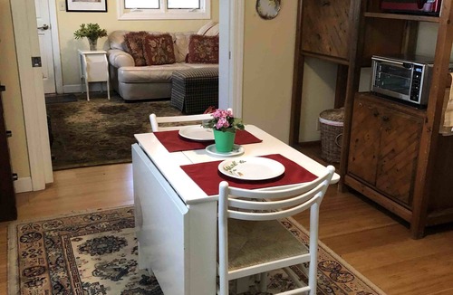 West Alameda Apartment | Refresh and relax in this garden oasis or on the beach 4 blocks away