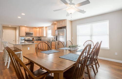 West Rehoboth House | Rehoboth Beach Private Pool Sleeps 12 Parking Clean