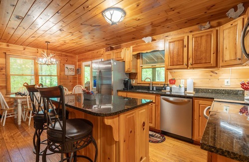 Ellijay Cabin | Riverfront Pets Fire Pit Free Night
