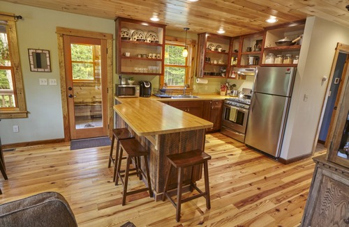 Town of Webb Cabin | Rock Haven at North Street, Wooded Cabin Retreat in Old Forge, NY
