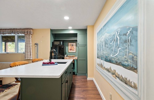 Rangeley Condo | Saddleback - Rock Pond Condo 11 - pet friendly, ski in/out!