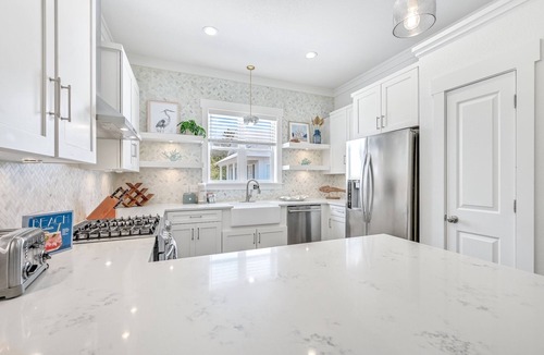 San Juan House | Seagrove Retreat with Gulf Views, Outdoor Kitchen, LSV, and Private Pool