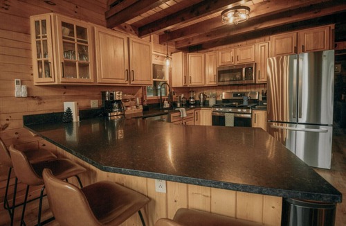 Schenevus Cabin | Secluded Lodge on 56 Acres Firepit Creek