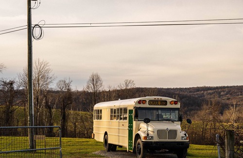 Town of Hebron House | Serene Bus Getaway Amongst Rolling Farm Land