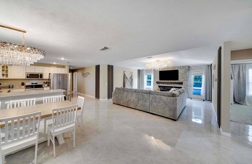 Palm Bay House | Spacious 4-bedroom house in Panama City Beach with a Pool, WiFi, & Game Room!