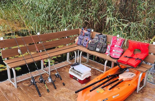 Eldred Cabin | Spacious Cabin on Private Lake w/kayaks, Luxury Amenities