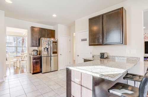 Ewing House | Spacious Ewing Township Home: Home Gym & Deck!