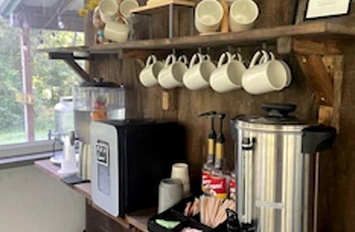 Broadalbin RV Rental | Spacious Group Glamping Site with Safari Tents, BBQ Gazebo, Fire Pits, Forest Trails in Broadalbin, New York